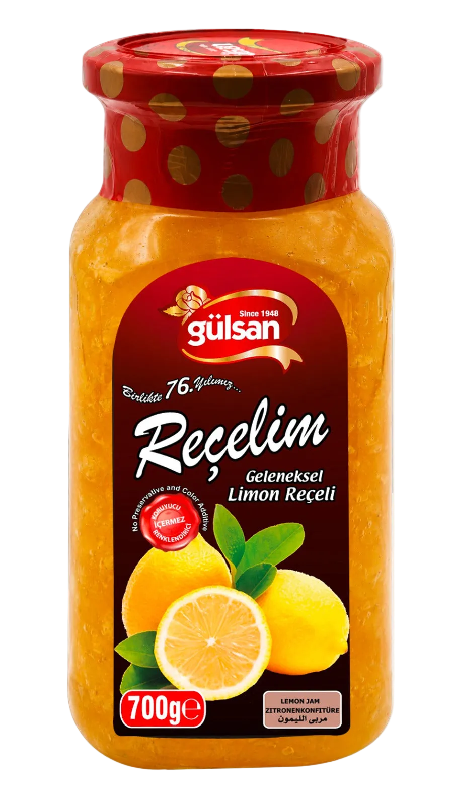 LİMON REÇELİ 700g - gulsangıdab2c