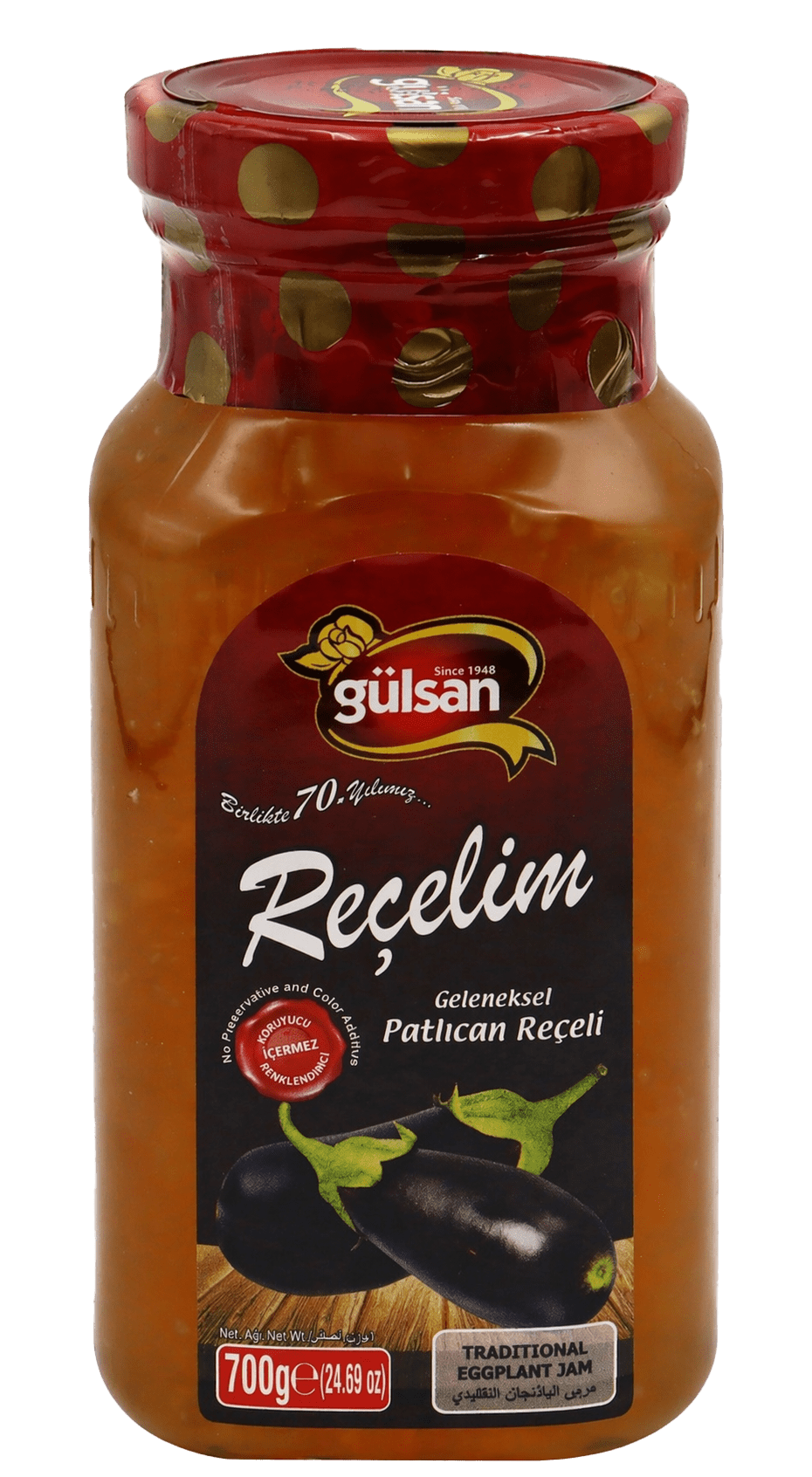PATLICAN REÇELİ 700g - gulsangıdab2c