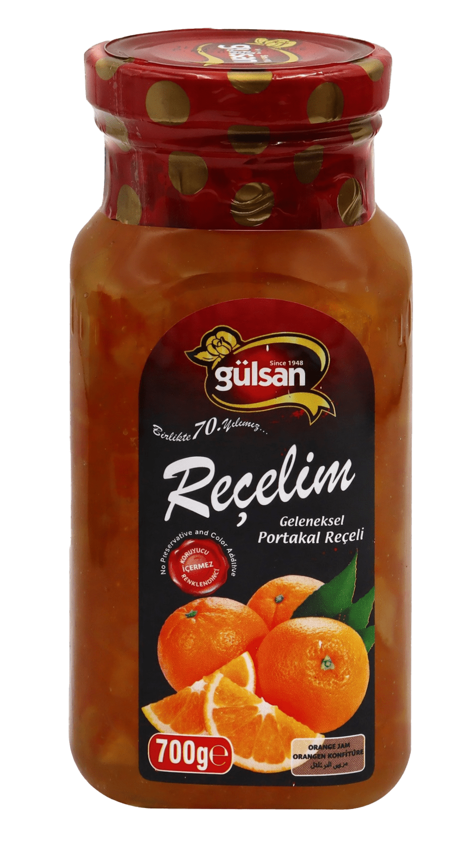 PORTAKAL REÇELİ 700g - gulsangıdab2c