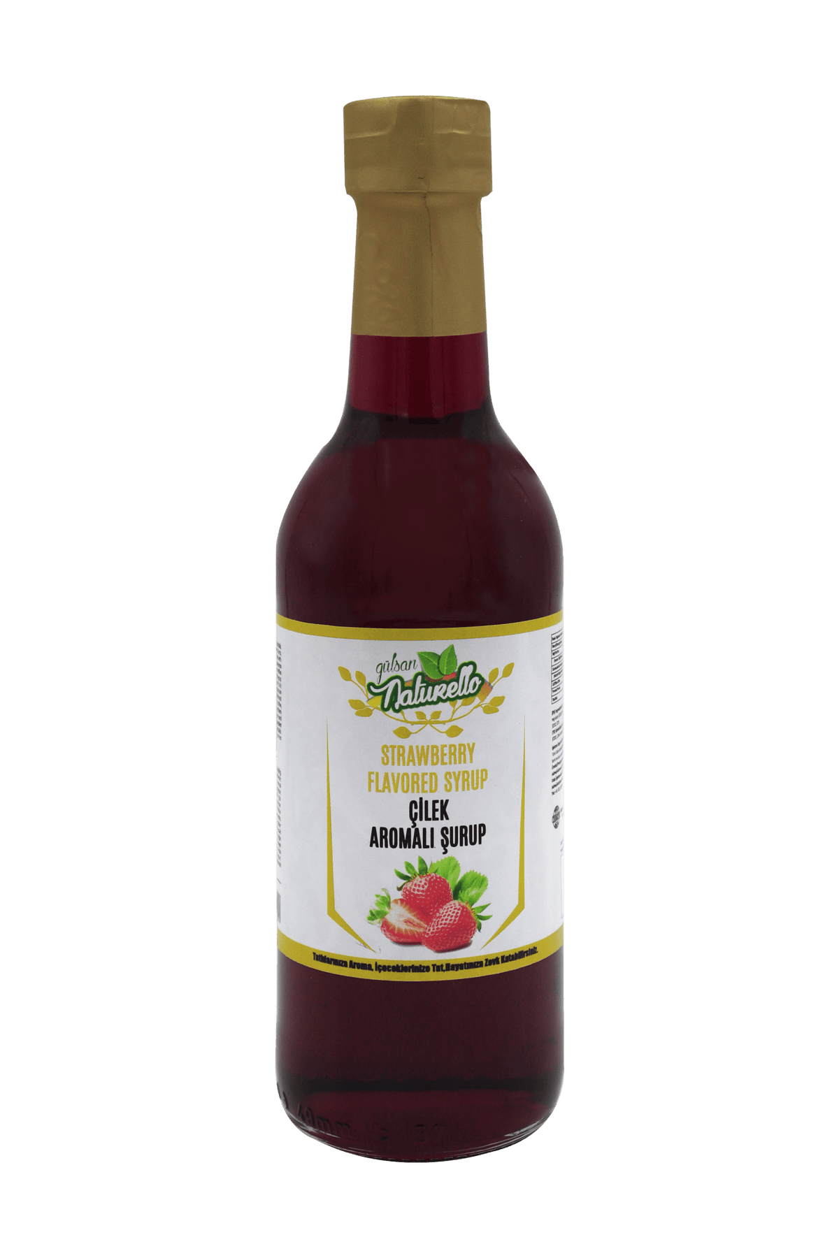 NATURELLO ÇİLEK AROMALI ŞURUP 330ml - gulsangıdab2c