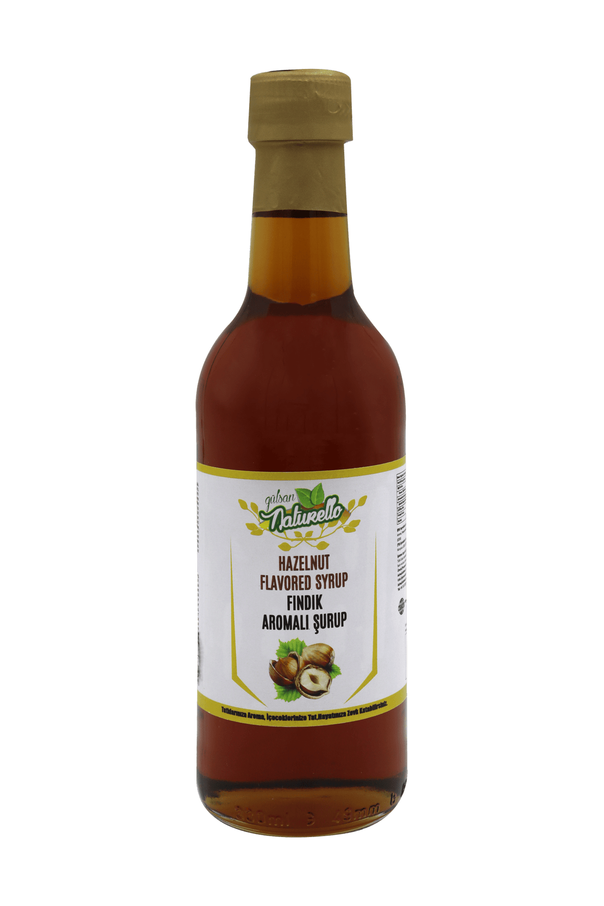 NATURELLO FINDIK AROMALI ŞURUP 330ml - gulsangıdab2c