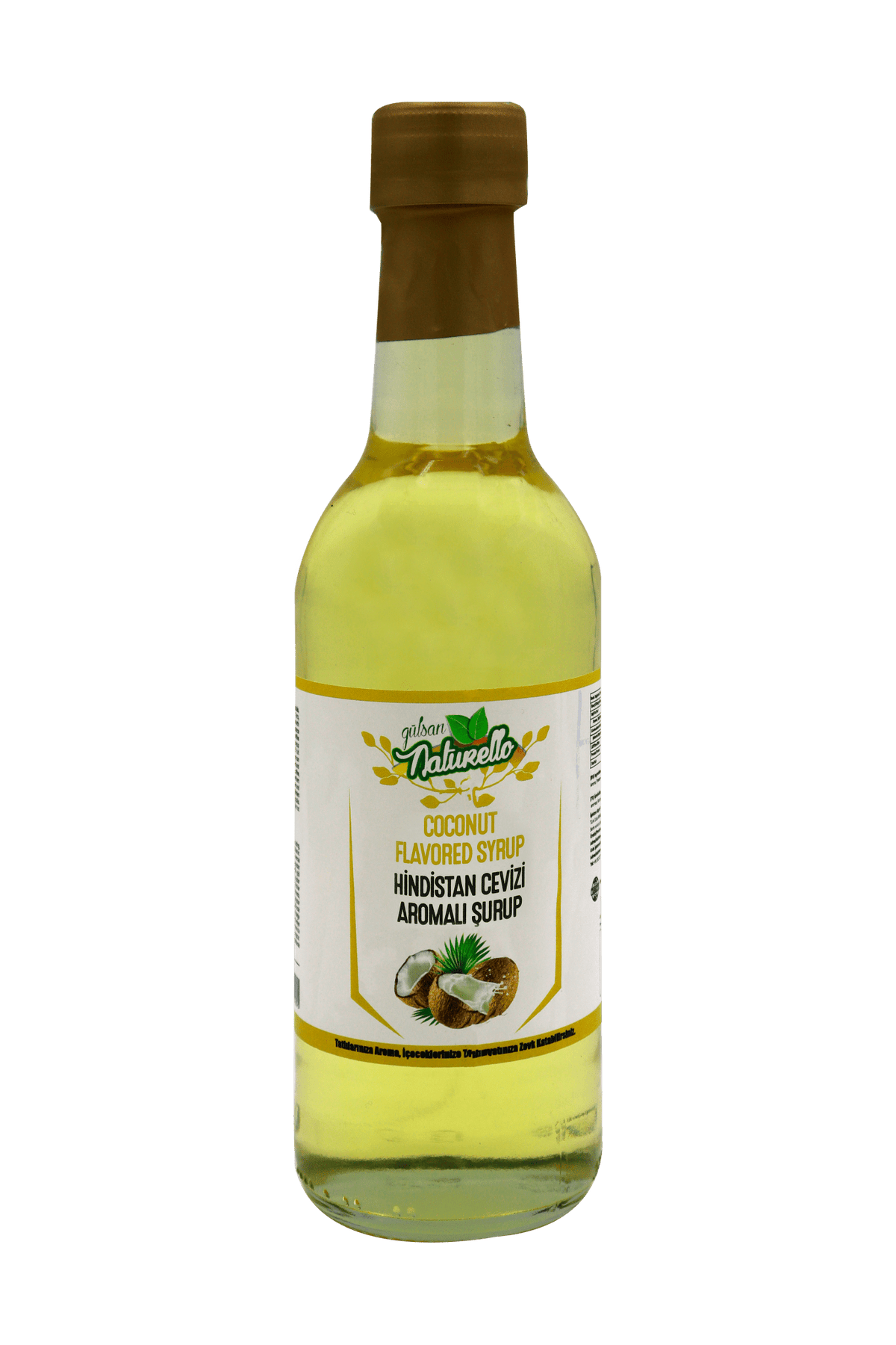 NATURELLO HİNDİSTAN CEVİZİ AROMALI ŞURUP 330ml - gulsangıdab2c