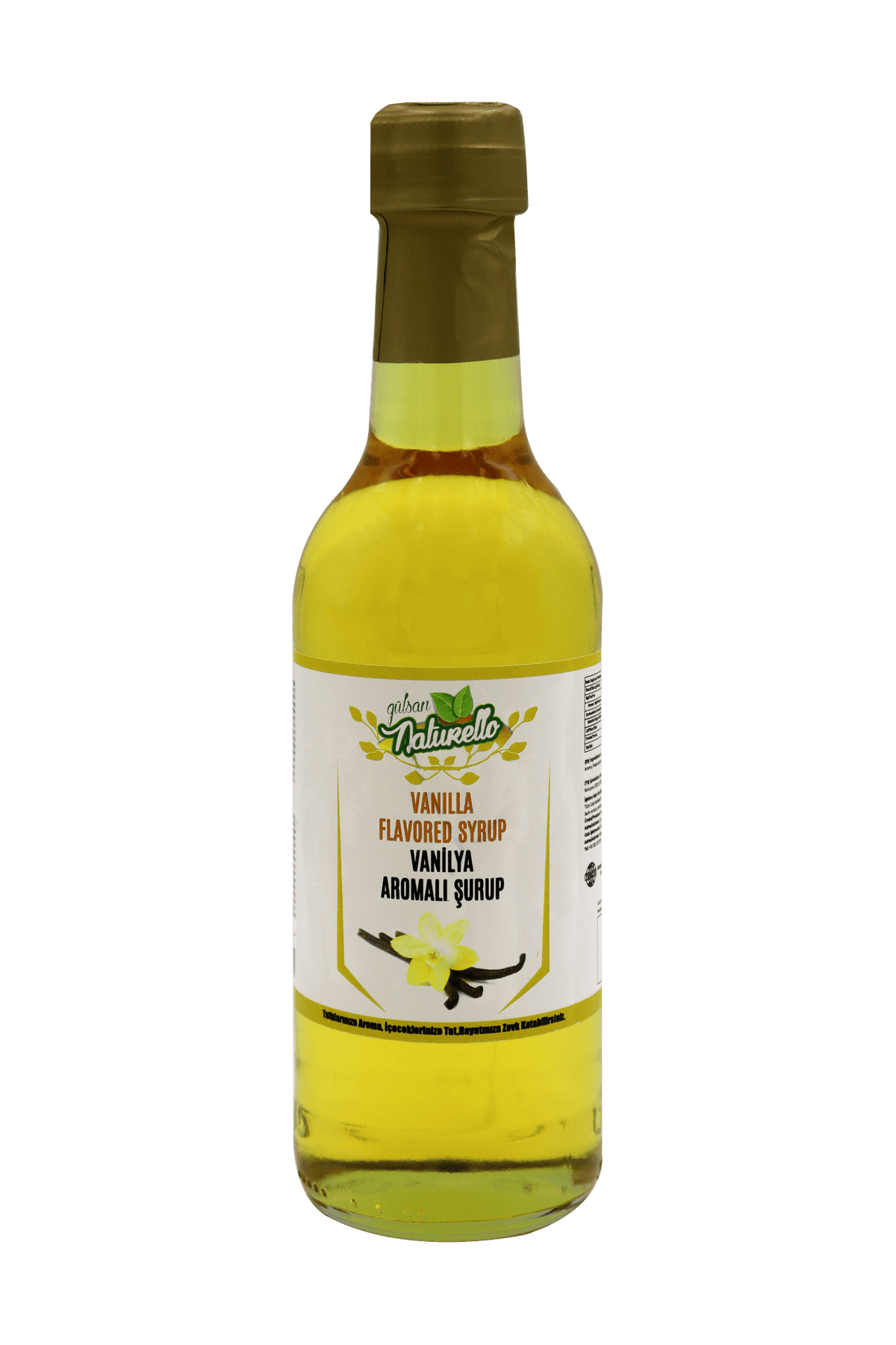 NATURELLO VANİLYA AROMALI ŞURUP 330ml - gulsangıdab2c