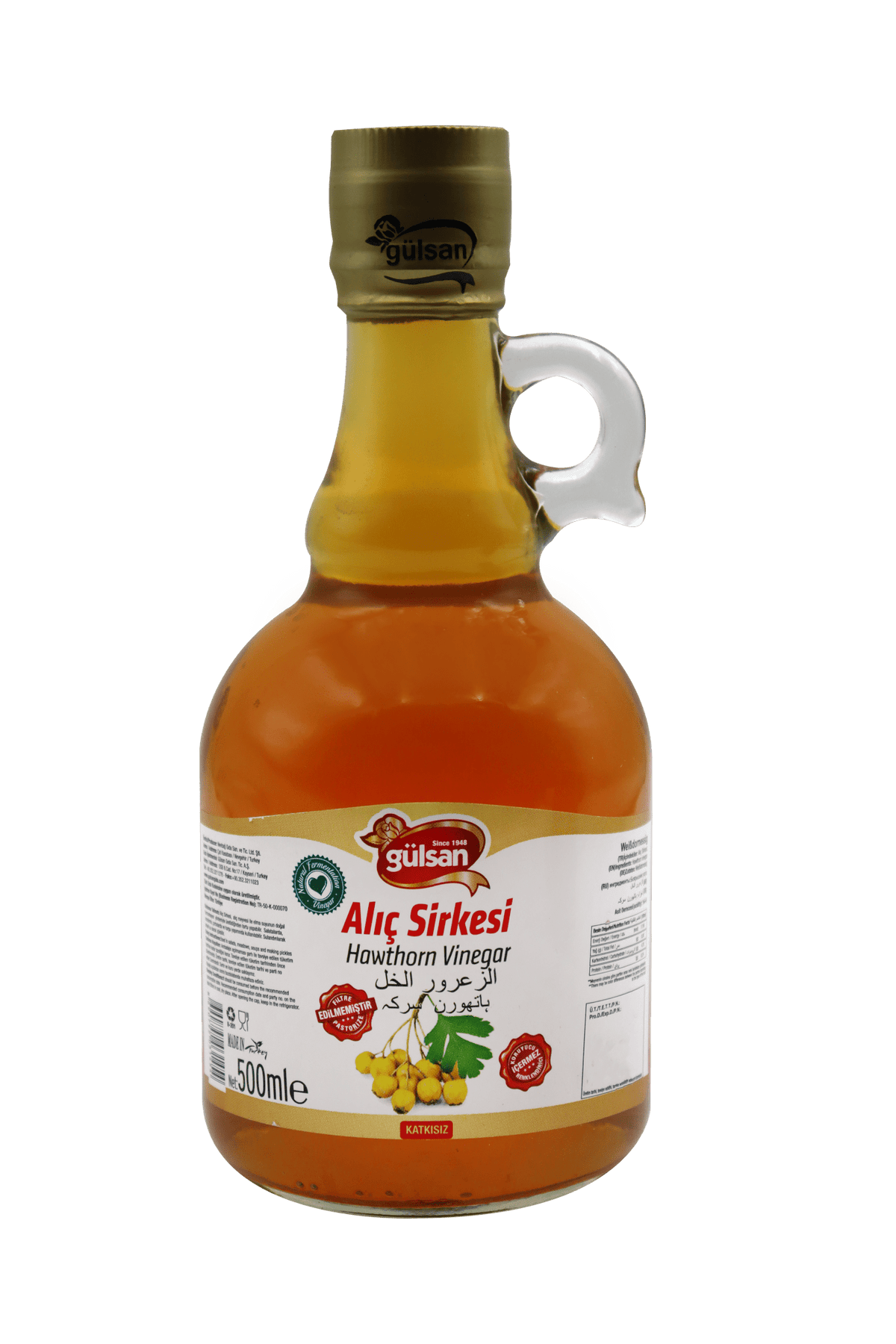 GÜLSAN ALIÇ SİRKESİ 500ml - gulsangıdab2c