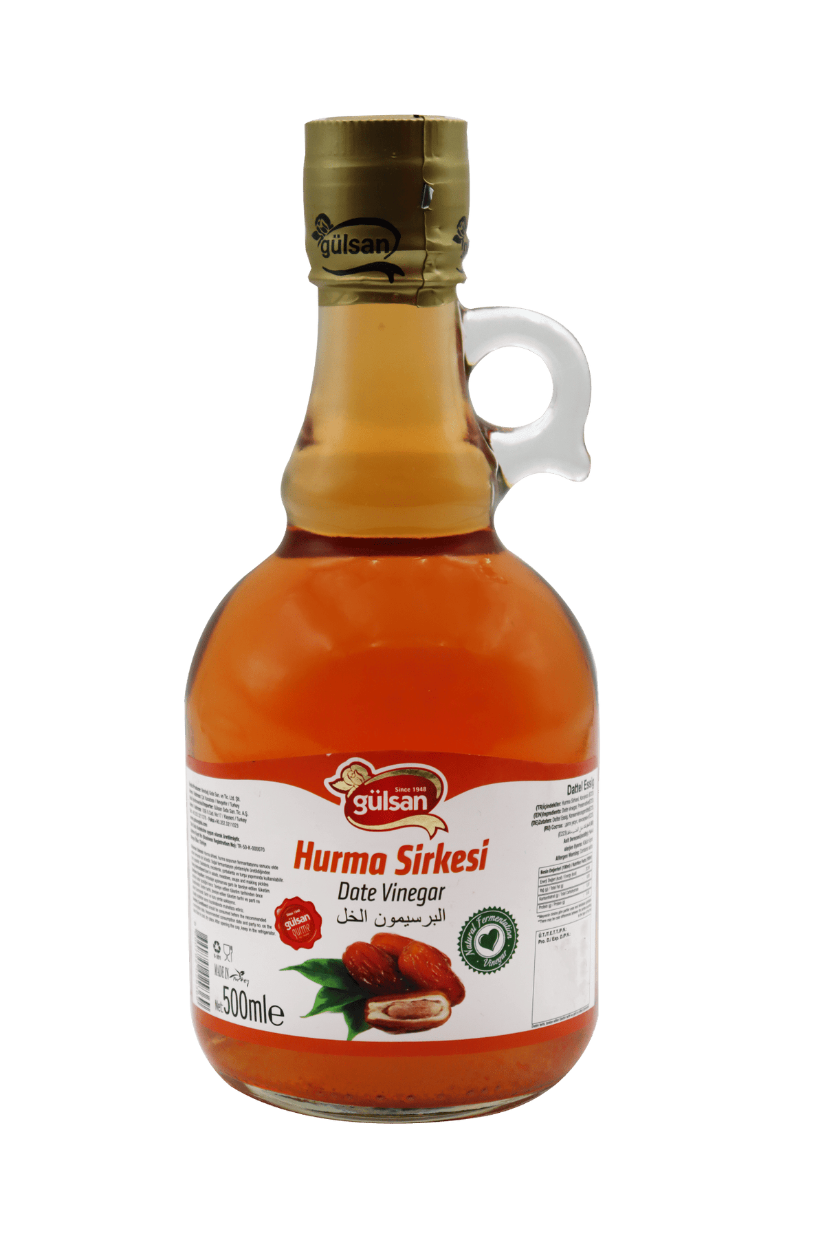 GÜLSAN HURMA SİRKESİ 500ml - gulsangıdab2c
