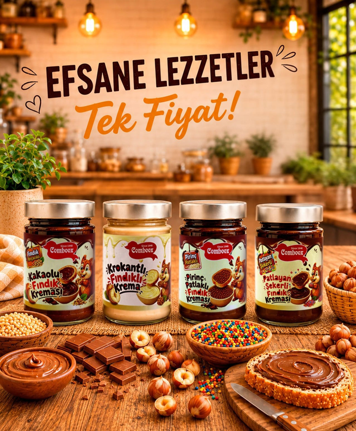FINDIKLI KREMA TANIŞMA PAKETİ - Gülsan Gıda