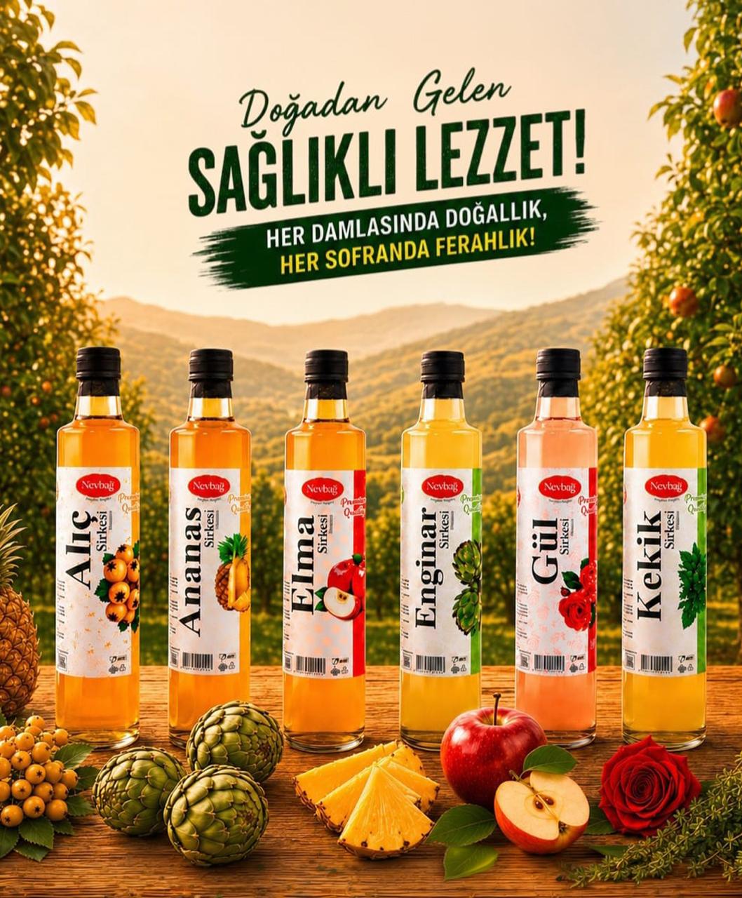 SİRKE ÇEŞİTLERİ TANIŞMA PAKETİ - Gülsan Gıda